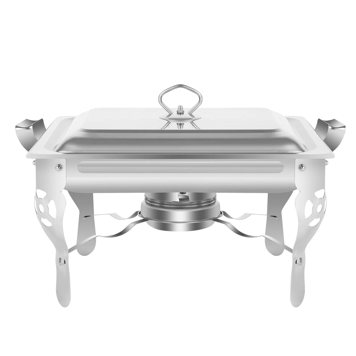 6L Chafing Dish Stainless Steel Dining Stove Heat Containers Chafing Dish Containers Food Warmer
