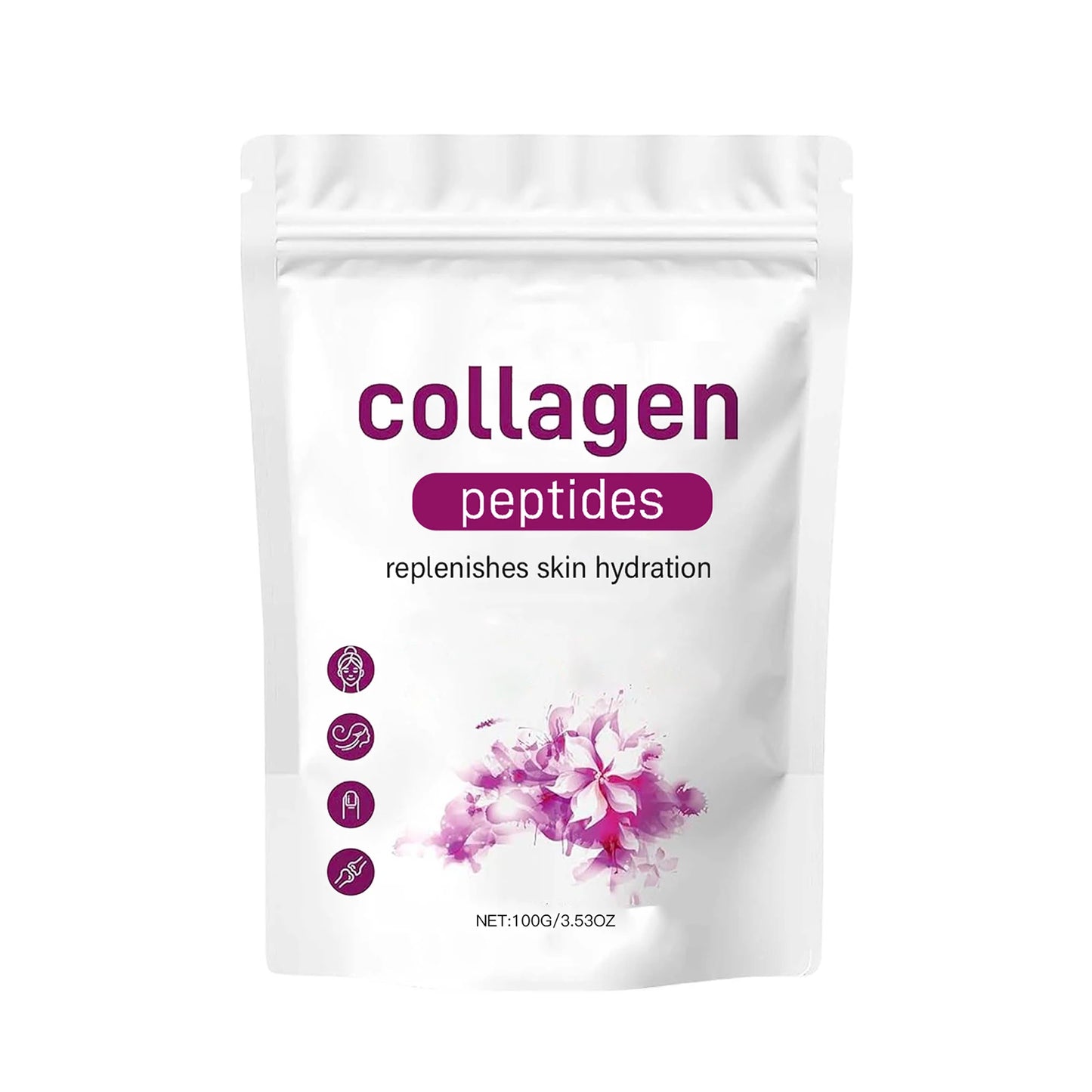 Collagen Peptide Mask Powder Reduce Wrinkle Tighten Skin Enhance Elasticity Moisturize Brightening Firm Smooth Face Mask Powder
