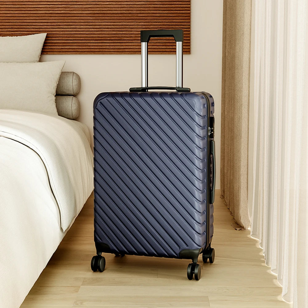 【Sheonly】 Lightweight Hardside Travel Suitcase with Spinner Wheels, 20"