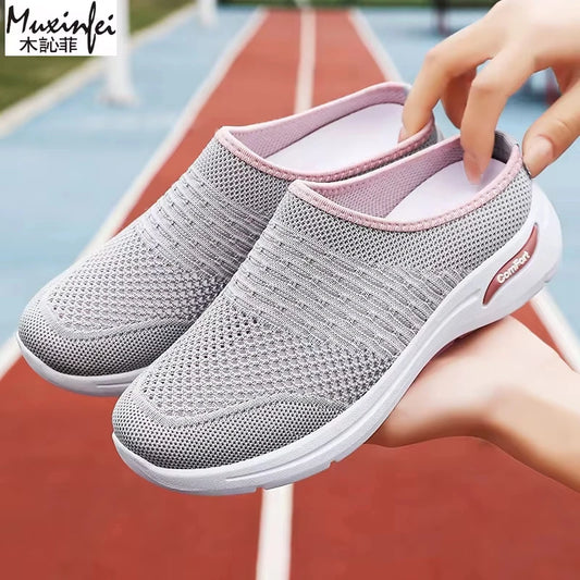 Sandal Sneakers For Women Soft Sole Casual Sneaker Women'S Summer  With Free Shipping Fashion Ladies Shoes