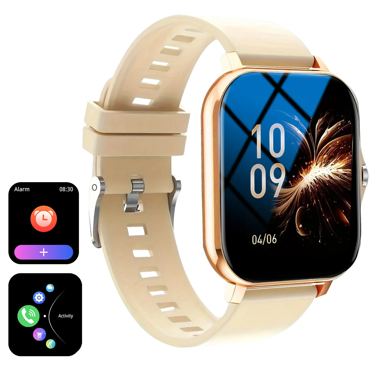 New smart watch, call, message reminder, compatible with iPhone/android, smart sports watch suitable for men and women