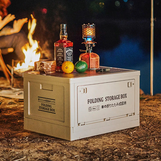 Collapsible Outdoor Camping Storage Box Folding Container for Camping, Picnics, 30L & 45L